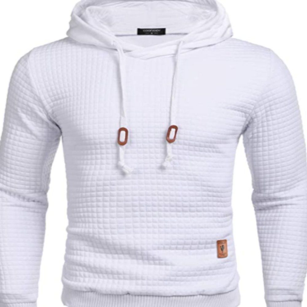 men white hoodie